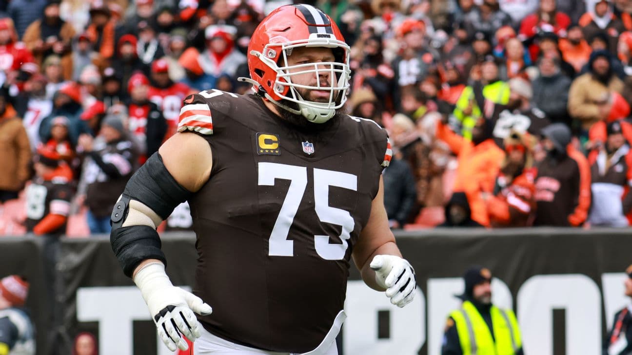 Longtime Browns guard Joel Bitonio retires after 12 seasons